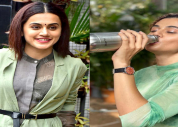 तापसीच्या सिनेमाचा सेट प्लास्टीक मुक्त