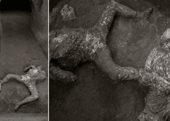 इटलीत उत्खनन करताना आढळून आले मालक आणि गुलामाचे ‘राखेने’ माखलेले अवशेष