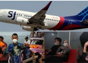 नवीन वर्षाचा आरंभही दुःखदायक; श्रीविजया एअरलाइन्सचे विमान समुद्रात कोसळले