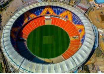 मोटेराच्या मैदानाला नरेंद्र मोदींचे नाव, अमित शहांची घोषणा