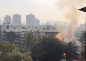 वर्सोव्यात गॅस सिलिंडर गोदामाला भीषण आग, चारजण होरपळले