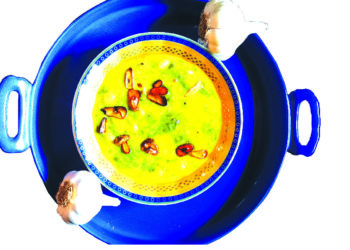 पालक कढी/ताकातली भाजी