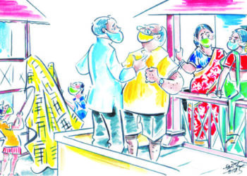 चाळक-यांचे लसीकरण!