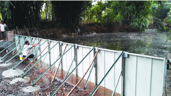 निसर्गमित्र बंधारा : पाणी आणि माशांना वरदान