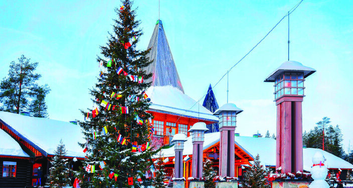 सॅन्टाचं गाव रोवानियमी