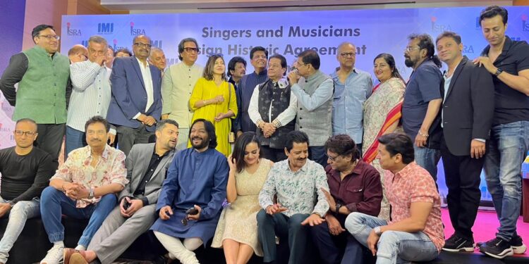 गायकांच्या हक्कासाठी ऐतिहासिक करार