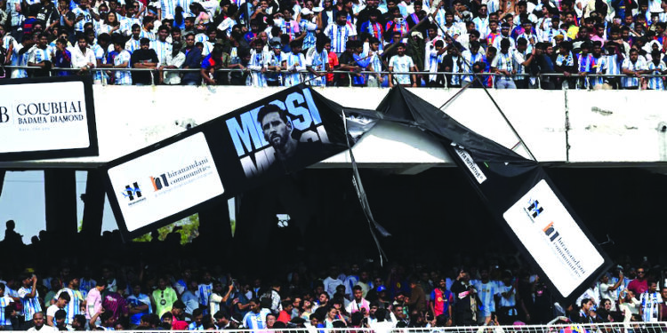 मेसीचं ‘दूरदर्शन,’ फुटबॉलची दशा तीच!