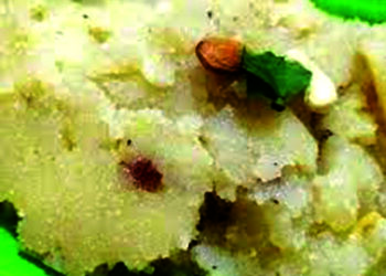 गंध सुवार्तेचा, भाजल्या रव्याचा…