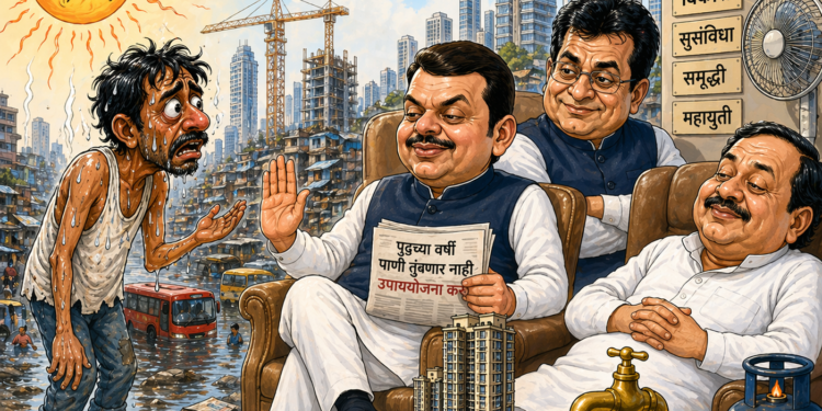 उकाड्यावर आश्वासनांचा पाऊस!